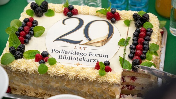 uroczystość jubileuszu Podlaskiego Forum Bibliotekarzy