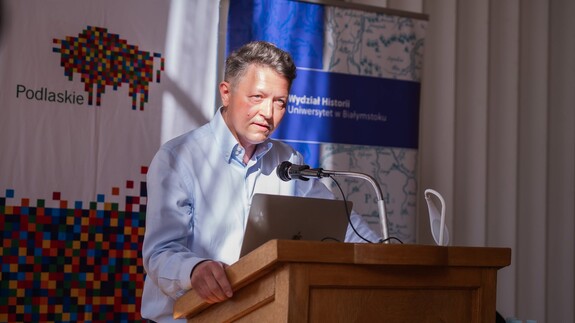 prof. dr hab. Mariusz Popławski, rektor UwB