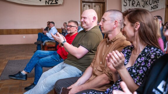 Pożegnanie Domu Partii przez Wydział Historii