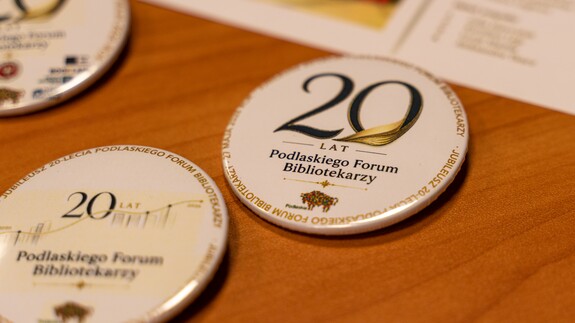 uroczystość jubileuszu Podlaskiego Forum Bibliotekarzy