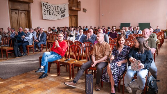 Pożegnanie Domu Partii przez Wydział Historii